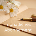 Papiergeflüster Club: Friedolin Monats-Abonnement